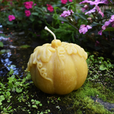 Large Pumpkin Candle - Bees Light Candles