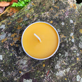 Pure Beeswax Tin Candle - Bees Light Candles